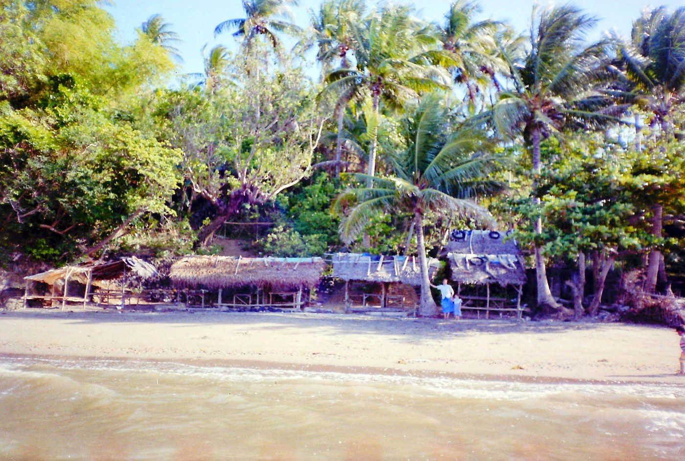 The beach at Puro, 1990–1993.