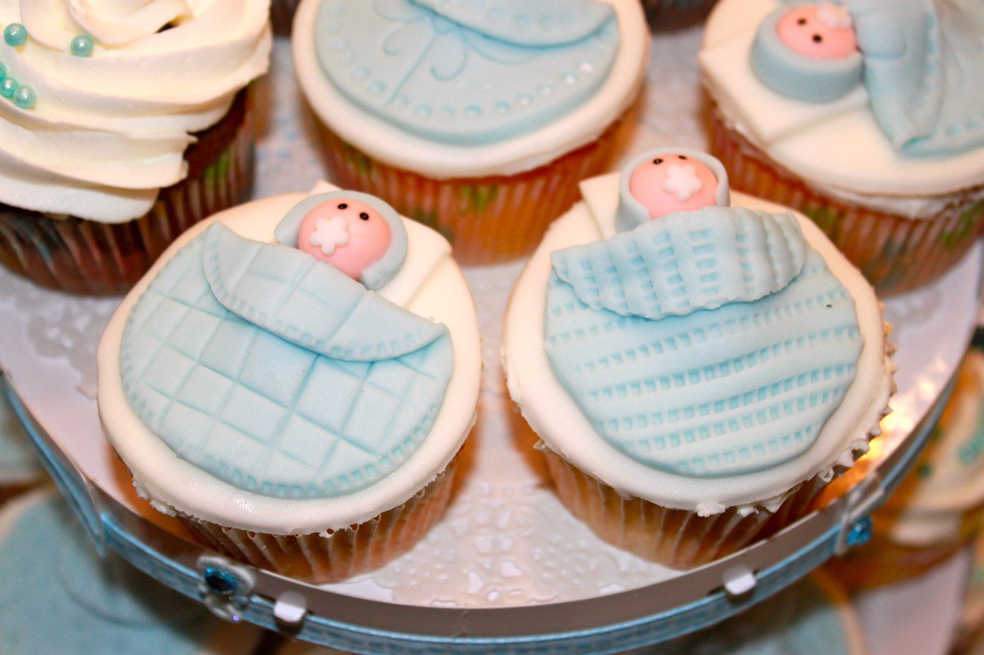 Cupcakes waiting for my baby boy, December 2012.