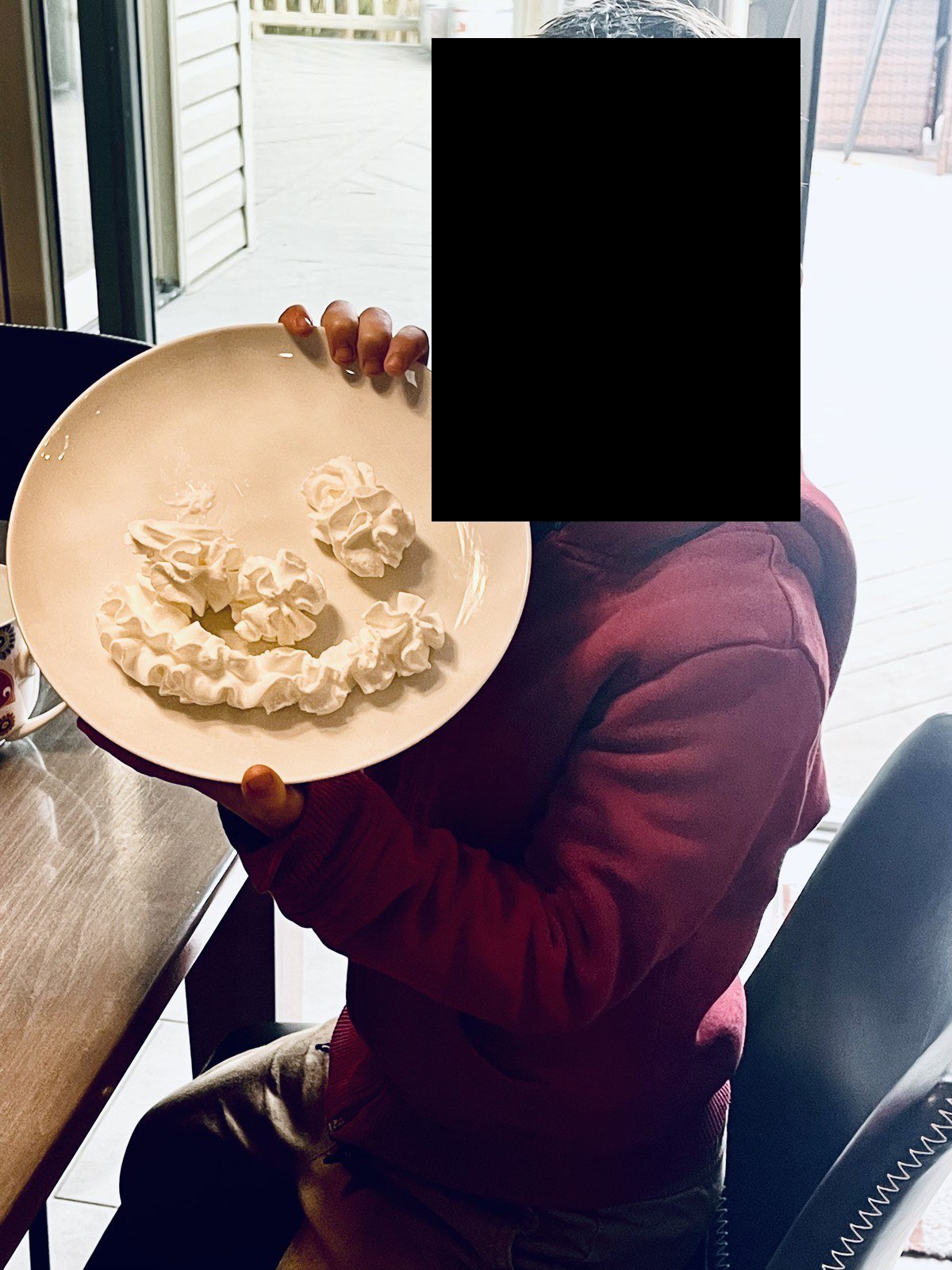 One of my boys at Thanksgiving dinner, November 2022.