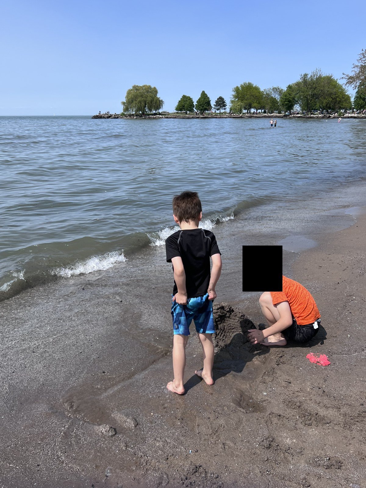 At the lake, May 2023.