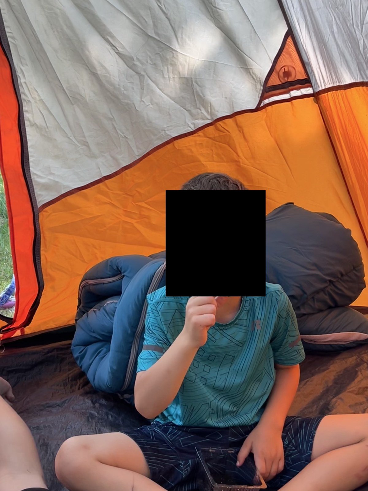 Camping, June 2023.
