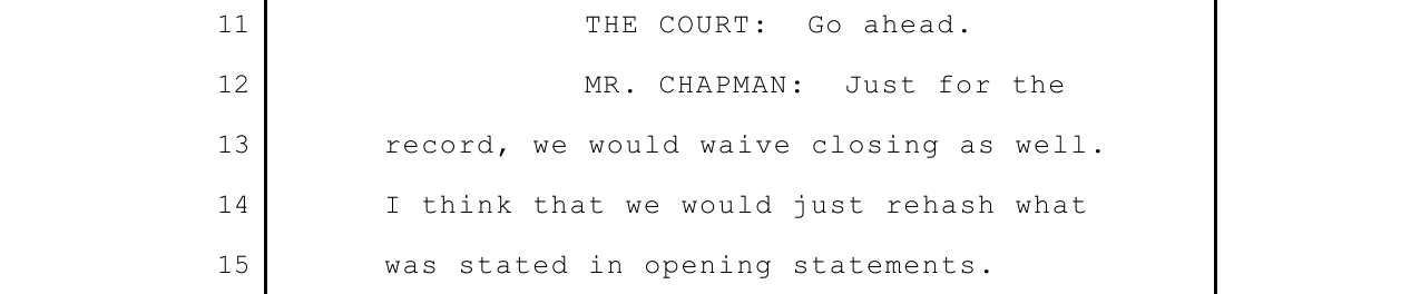 Transcript page 394 excerpt